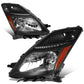 06-09 Toyota Prius HID Headlights - Black Housing w/ Amber Corner