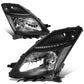 2006-2009 Toyota Prius HID Xenon Headlights Black Housing Clear Corner
