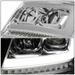 07-14 Chevrolet Avalanche Tahoe Suburban LED DRL C-Bar Headlights
