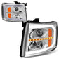 07-14 Chevrolet Silverado LED DRL Sequential Turn Signal Headlights