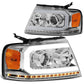 2004-2008 Ford F-150 LED DRL Projector Headlights with Sequential Turn Signal
