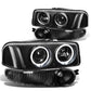 01-06 GMC Yukon Denali / Sierra 1500 Denali LED Halo Projector Headlights