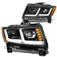 2011-2013 Jeep Grand Cherokee Projector Headlights - Black Housing