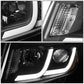 14-16 Jeep Grand Cherokee Projector Headlights Black Housing Amber