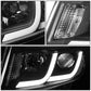 14-16 Jeep Grand Cherokee Projector Headlights Black Housing Clear