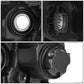 14-16 Jeep Grand Cherokee Projector Headlights Chrome Housing