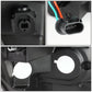 2011-2016 Ford F-250 F-350 F-450 F-550 LED Halo Projector Headlights