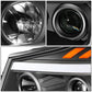 2004-2015 Nissan Titan/Armada 3D LED DRL Projector Headlights Black