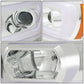 06-09 Dodge Ram LED DRL Projector Headlights Chrome Housing