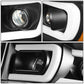 06-09 Dodge Ram Projector Headlights w/ LED DRL Black Housing