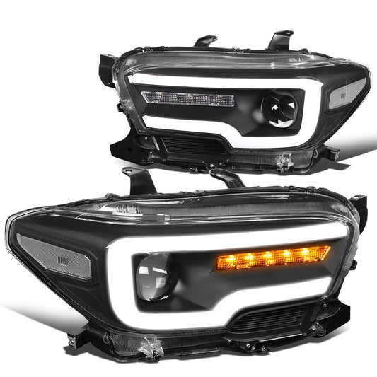 2016-2020 Toyota Tacoma Sequential LED DRL Projector Headlights
