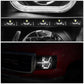 2007-2013 GMC Sierra LED U-Bar Halo Projector Headlights Black
