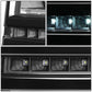 14-15 Chevrolet Silverado 1500 LED DRL Headlights Black Housing