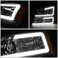 2003-2007 Chevrolet Silverado / Avalanche LED DRL Headlights Chrome