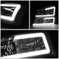 03-07 Chevrolet Silverado LED DRL Headlights Chrome Housing 4PC