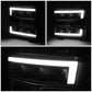 2019-2022 Chevrolet Silverado 1500 LED DRL Quad Projector Headlights