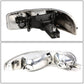 01-07 GMC Sierra/Yukon LED DRL Headlights 4PC Chrome Housing