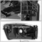 06-09 Dodge Ram LED DRL Black Housing Headlights - H13 Bulbs