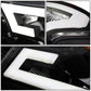 2015-2017 Ford F-150 LED DRL Headlights - Black Housing