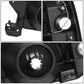 87-91 Ford Bronco F-150 F-250 F-350 LED DRL Headlights Black Smoke