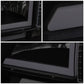 92-96 Ford F-150 F-250 F-350 Bronco Dual LED DRL Headlights Black