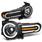 2007-2014 Toyota FJ Cruiser LED DRL Sequential Turn Signal Headlights