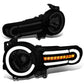 07-14 Toyota FJ Cruiser LED DRL Sequential Turn Signal Headlights