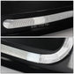 99-04 Ford Mustang LED DRL Headlights - Black Housing Clear Corner