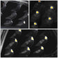 92-95 Honda Civic LED DRL Headlights Black Housing Clear Corner