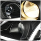 99-00 Honda Civic LED DRL Projector Headlights Black Housing