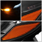 2014-2015 Kia Sorento LED DRL Headlights - Black Housing