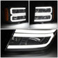07-13 GMC Sierra 1500 / 07-14 Sierra 2500 3500 Dual U-Bar LED DRL Headlights