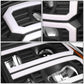 07-13 GMC Sierra 1500 / 07-14 Sierra 2500 3500 Dual U-Bar LED DRL Headlights