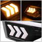 09-14 Ford F-150 LED DRL Projector Headlights Black Housing