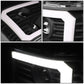 2007-2014 GMC Sierra C-Bar LED DRL Sequential Headlights Black