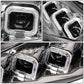 2015-2018 Ford Focus Sequential Halo Projector Headlights Chrome