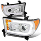 08-17 Toyota Sequoia / 07-13 Tundra LED DRL Projector Headlights