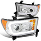 08-17 Toyota Sequoia / 07-13 Tundra LED DRL Projector Headlights