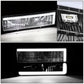 94-00 GMC C/K Series Yukon Suburban Clear LED Bar Headlights