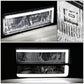 94-00 GMC C/K Series Suburban Yukon Clear LED Bar Headlights