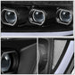 2019-2024 RAM 1500 OE Style Headlights - Black Housing Clear Corner