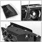 91-94 Ford Explorer LED DRL Headlights Black Housing Clear Corner