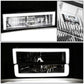 Clear Lens Chrome Housing LED Bar Headlights 4PCS