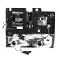 Clear Lens Chrome Housing LED Bar Headlights 4PCS