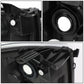 2007-2014 Chevrolet Silverado LED Reflector Headlights Black