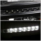 14-15 Chevy Silverado LED DRL Headlights Black Housing Amber Corner