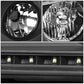 04-08 Ford F-150 / 06-08 Lincoln Mark LT LED DRL Headlights - Black