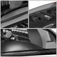 92-95 Honda Civic LED DRL Headlights - Black Housing / Amber Corner