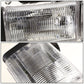 94-02 Dodge Ram OEM Style Headlights Chrome Housing 4PC Kit