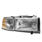 94-02 Dodge Ram OEM Style Right Headlight - Chrome Housing